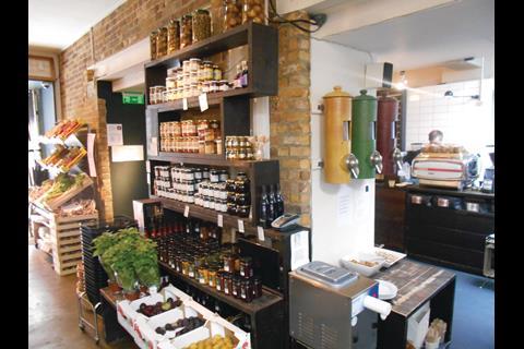 La Fromagerie is also a shop where you can buy beautifully merchandised fresh vegetables, preserves, biscuits and wine.